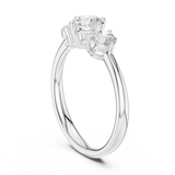 Ladies Ring DDLR-653@7 - White Gold - Image