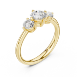 Ladies Ring DDLR-653@7 - Yellow Gold - Image
