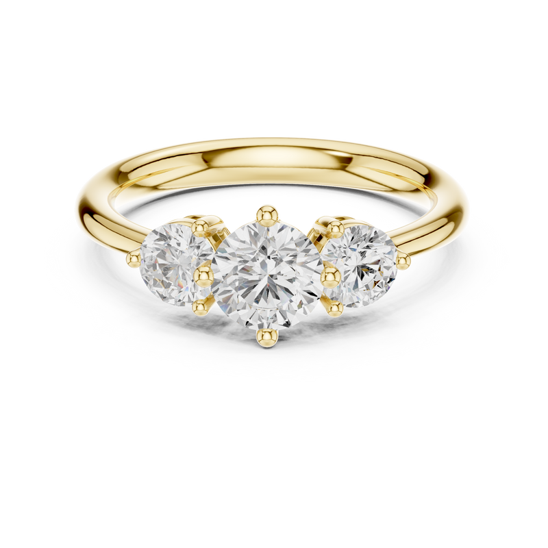 Ladies Ring DDLR-653@7 - Yellow Gold - Image