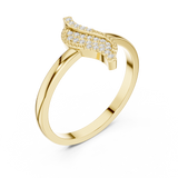 Ladies Ring DDLR-663@7 - Yellow Gold - Image