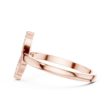 Ladies Ring DDLR-663@7 - Rose Gold - Image