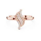 Ladies Ring DDLR-663@7 - Rose Gold - Image
