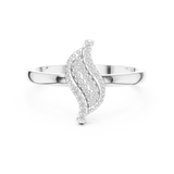 Ladies Ring DDLR-663@7 - White Gold - Image