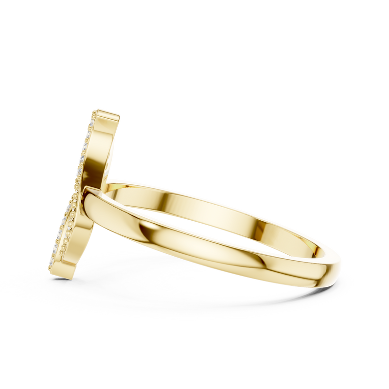 Ladies Ring DDLR-663@7 - Yellow Gold - Image
