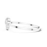 Ladies Ring DDLR-686@7 - White Gold - Image