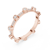 Ladies Ring DDLR-708@7 - Rose Gold - Image