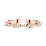 Ladies Ring DDLR-708@7 - Rose Gold - Image