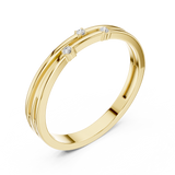 Ladies Ring DDLR-709@7 - Yellow Gold - Image