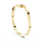 Ladies Ring DDLR-720@7 - Yellow Gold - Image