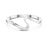 Ladies Ring DDLR-721@7 - White Gold - Image