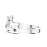 Ladies Ring DDLR-737@7 - White Gold - Image