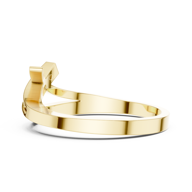Ladies Ring DDLR-737@7 - Yellow Gold - Image