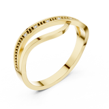Ladies Ring DDLR-738@7 - Yellow Gold - Image