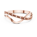 Ladies Ring DDLR-738@7 - Rose Gold - Image