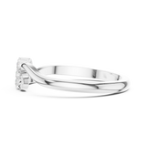 Ladies Ring DDLR-739@7 - White Gold - Image
