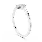 Ladies Ring DDLR-740@7 - White Gold - Image