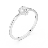 Ladies Ring DDLR-740@7 - White Gold - Image