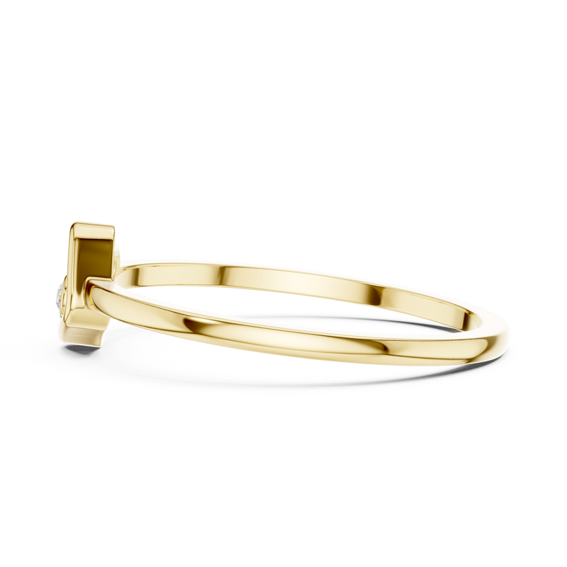 Ladies Ring DDLR-740@7 - Yellow Gold - Image