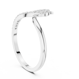Ladies Ring DDLR-741@7 - White Gold - Image