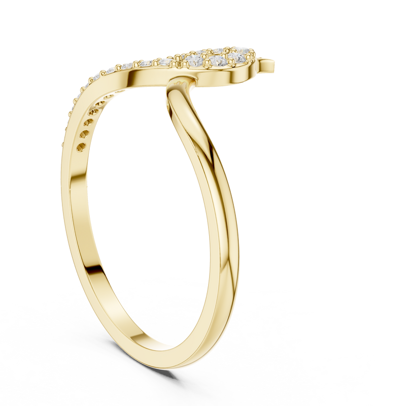 Ladies Ring DDLR-741@7 - Yellow Gold - Image