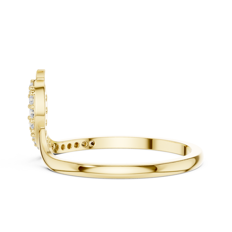 Ladies Ring DDLR-741@7 - Yellow Gold - Image