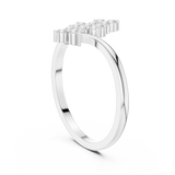 Ladies Ring DDLR-742@7 - White Gold - Image