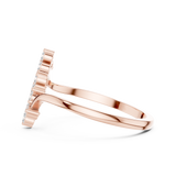 Ladies Ring DDLR-742@7 - Rose Gold - Image