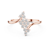 Ladies Ring DDLR-742@7 - Rose Gold - Image