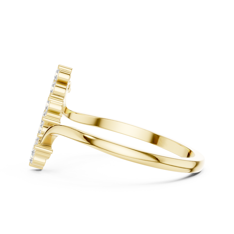 Ladies Ring DDLR-742@7 - Yellow Gold - Image