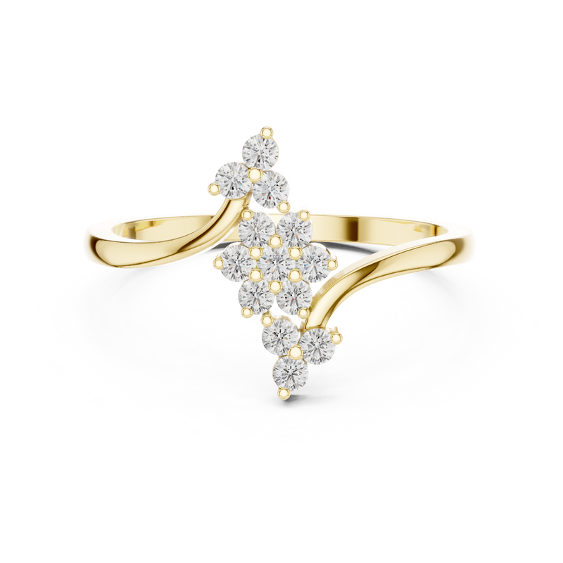 Ladies Ring DDLR-742@7 - Yellow Gold - Image