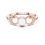 Ladies Ring DDLR-743@7 - Rose Gold - Image