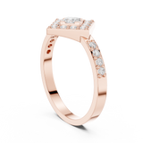 Ladies Ring DDLR-745@7 - Rose Gold - Image