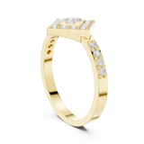 Ladies Ring DDLR-745@7 - Yellow Gold - Image