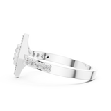 Ladies Ring DDLR-745@7 - White Gold - Image
