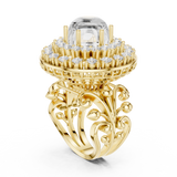 Ladies Ring DDLR-748@7 - Yellow Gold - Image
