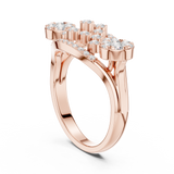Ladies Ring DDLR-753@7 - Rose Gold - Image