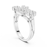 Ladies Ring DDLR-753@7 - White Gold - Image
