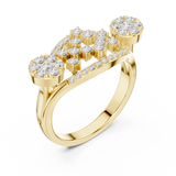 Ladies Ring DDLR-753@7 - Yellow Gold - Image