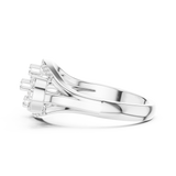 Ladies Ring DDLR-753@7 - White Gold - Image