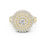 Ladies Ring DDLR-761@7 - Yellow Gold - Image