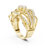 Ladies Ring DDLR-769@7 - Yellow Gold - Image