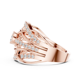 Ladies Ring DDLR-769@7 - Rose Gold - Image