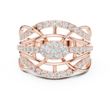Ladies Ring DDLR-769@7 - Rose Gold - Image