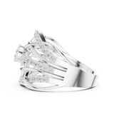 Ladies Ring DDLR-769@7 - White Gold - Image