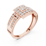 Ladies Ring DDLR-806 - Rose Gold - Image