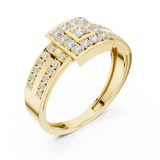 Ladies Ring DDLR-806 - Yellow Gold - Image