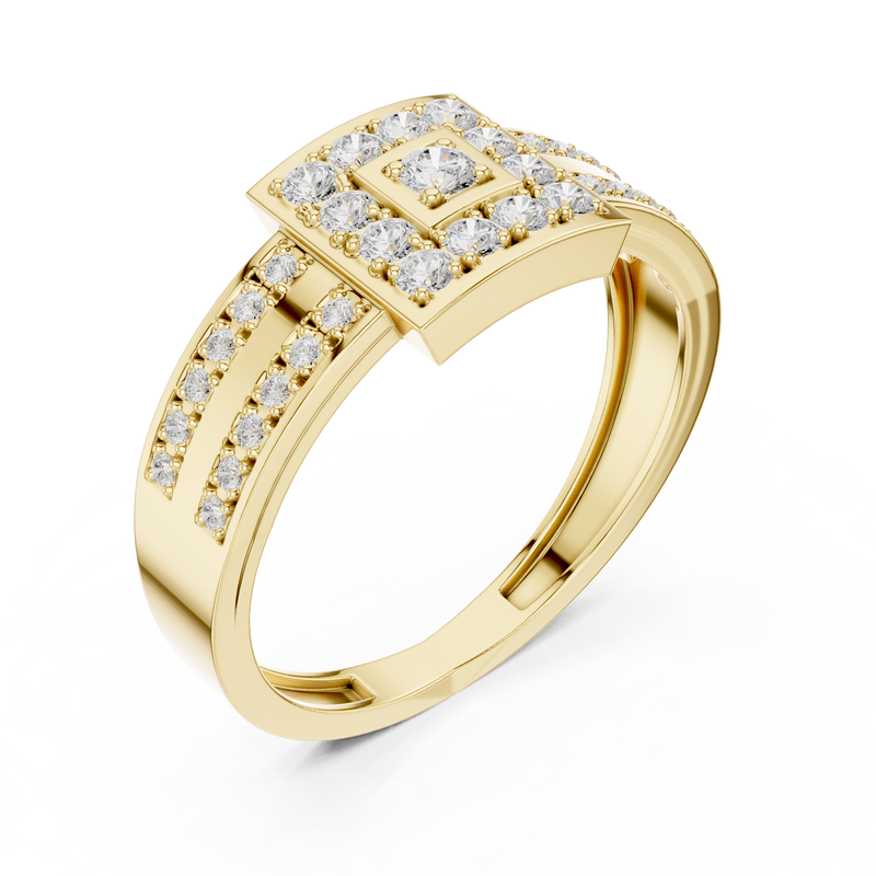 Ladies Ring DDLR-806 - Yellow Gold - Image