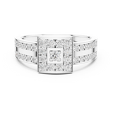 Ladies Ring DDLR-806 - White Gold - Image