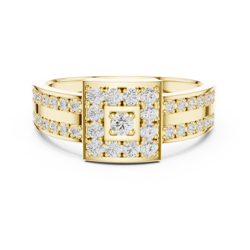 Ladies Ring DDLR-806 - Yellow Gold - Image