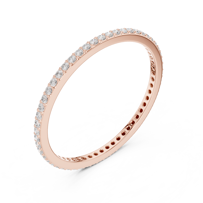 Ladies Ring DDLR-807@7 - Rose Gold - Image